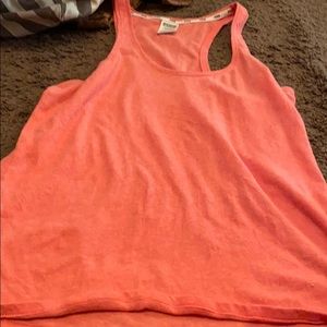 Pink peach racerback